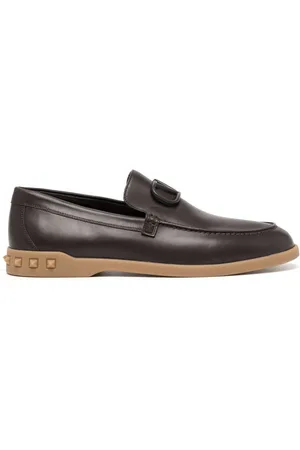 VALENTINO GARAVANI Leisure Flows leather loafers