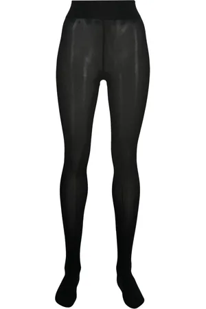 Wolford Cotton ribbed tights
