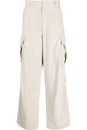 Prada Pinwale-corduroy cargo trousers