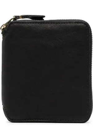 Comme des Garçons Logo-stamp leather wallet