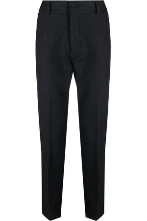 HUGO BOSS Logo-patch tapered trousers