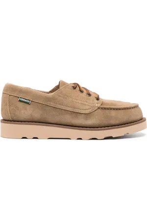 SEBAGO Lace-up suede loafers