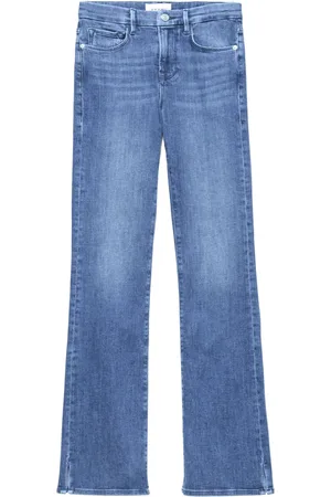 Frame Le Mini mid-rise bootcut jeans