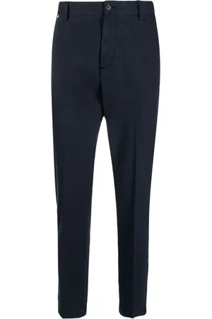 HUGO BOSS Tapered cotton trousers