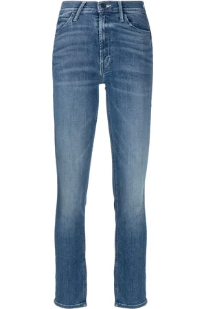 Mother Dazzler mid-rise slim-cut jeans