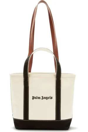 Palm Angels Logo-print canvas tote bag