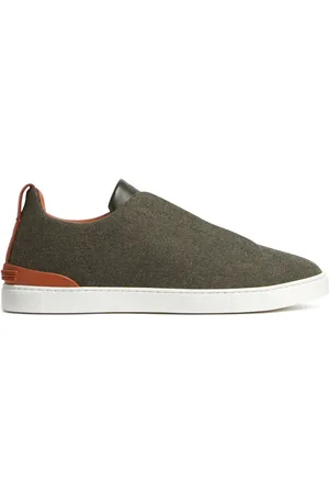 Ermenegildo Zegna Triple Stitch slip-on sneakers
