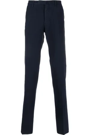 Incotex Pleat-detailing cotton chinos