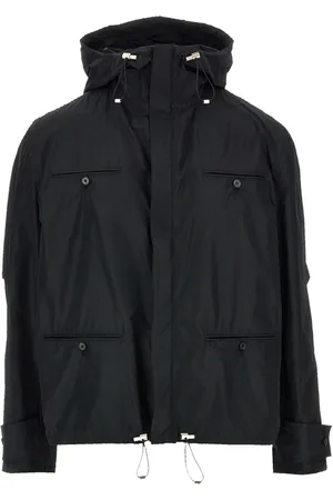 Salvatore Ferragamo Drawstring-hem hooded jacket