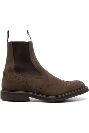 TRICKERS Henry round-toe boots