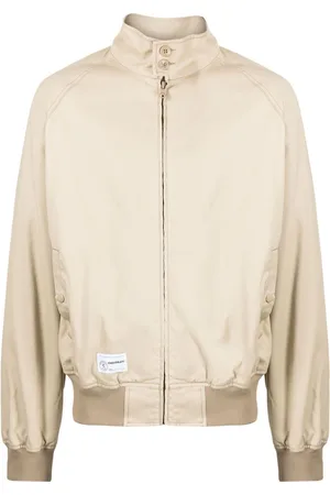 Chocoolate Logo-embroidered zip-up bomber