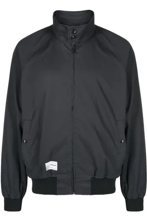 Chocoolate Logo-embroidered cotton bomber jacket
