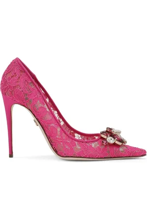 Dolce & Gabbana Belucci 90mm lace pumps