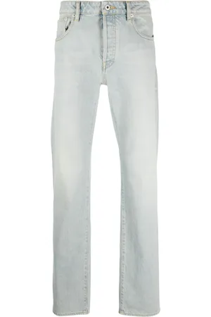 Kenzo Logo-patch slim-fit jeans