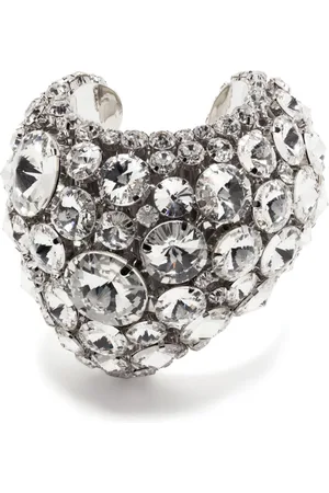 AREA Crystal Bone Cuff bracelet