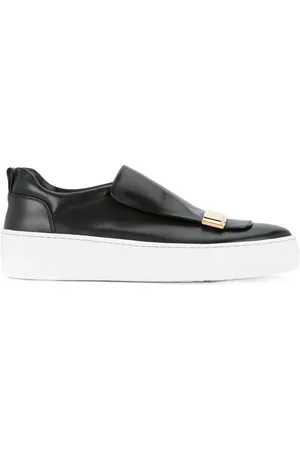 Sergio Rossi Plaque detail slip-on sneakers