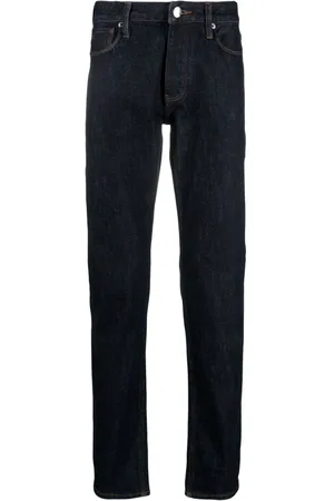 Emporio Armani Straight-leg mid-rise jeans