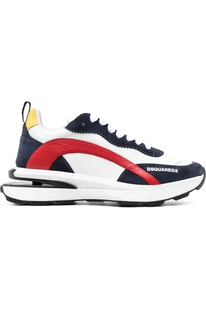 Dsquared2 Logo-patch lace-up sneakers