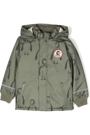 Mini Rodini Penguin hooded jacket