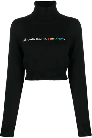 Palm Angels All Roads cropped jumper
