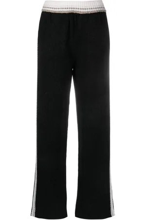 Barrie Stripe-detail trousers