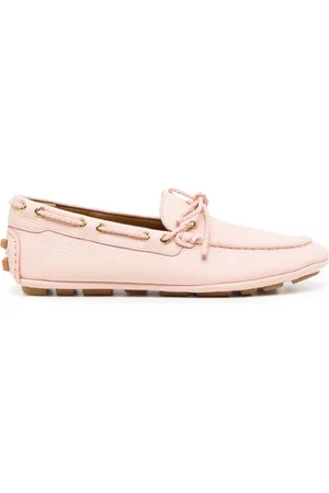 Bally Leather boat loafers