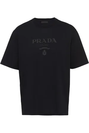 Prada Raised-logo cotton T-shirt