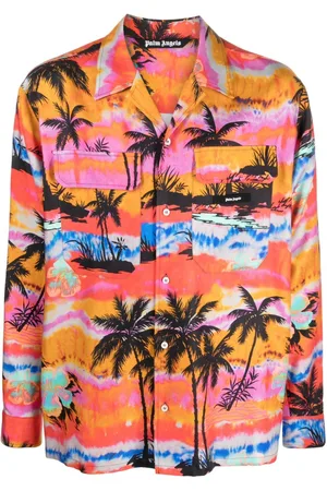 Palm Angels Psychedelic Palms-print shirt