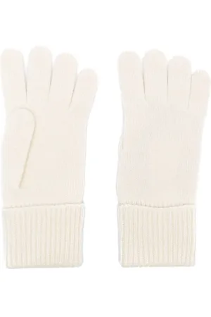 Woolrich Logo-patch cashmere gloves