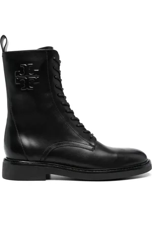 Tory Burch Double T combat boots