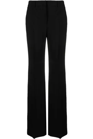 Alberta Ferretti Straight virgin wool trousers