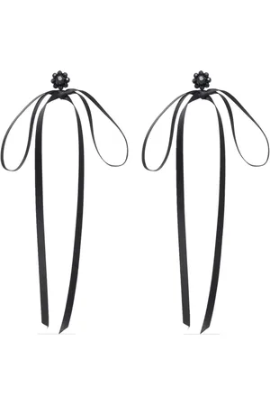 Simone Rocha Ribbon-bow earrings