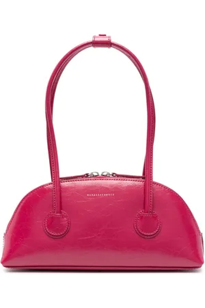 MARGESHERWOOD Bessette Zipper Shoulder Cross Strap Bag - Wine