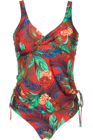 Lygia & Nanny Bruma botanical-print tankini