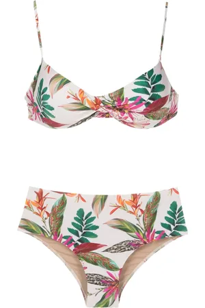Lygia & Nanny Veronica botanical-print bikini