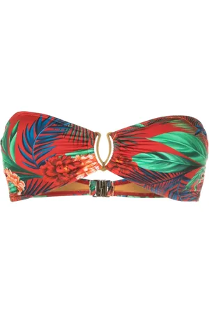 Lygia & Nanny Mika botanical-print bikini top
