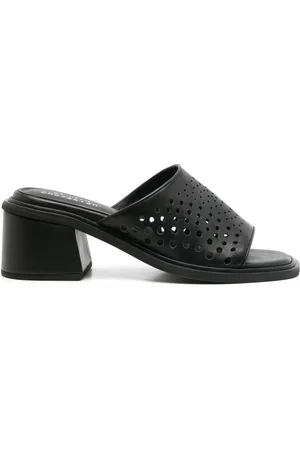 Sarah Chofakian Studio 130 45mm perforated mules