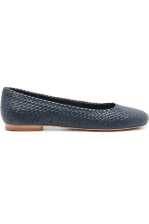 Sarah Chofakian Orly woven ballerina shoes