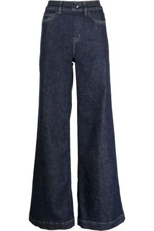 Spanx Flared wide-leg jeans