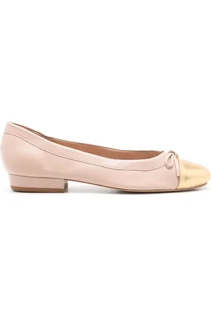 Sarah Chofakian Martina bow-detail ballerina shoes