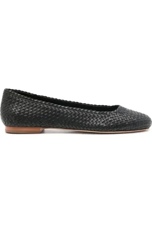 Sarah Chofakian Orly woven ballerina shoes