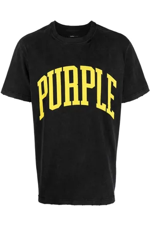 Purple Brand All-Over Graphic-Print T-Shirt