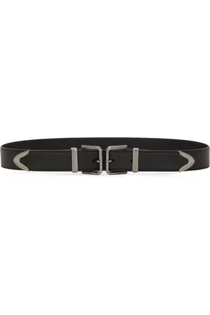 Dolce & Gabbana Buckle-fastening leather belt
