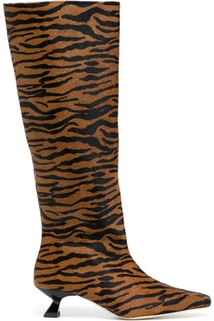 REJINA PYO Pillar 40mm leather boots