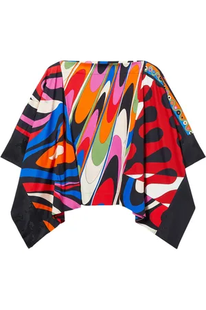 Puccini Onde-print blouse