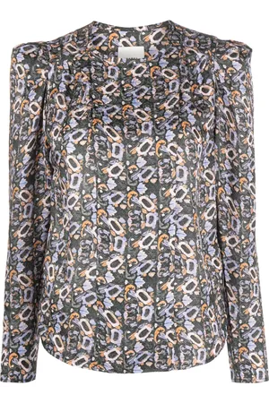 Isabel Marant Lensy floral-print blouse