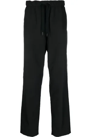 Zadig & Voltaire Logo-patch straight-leg trousers