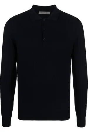 corneliani Virgin wool polo shirt
