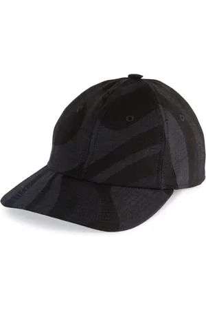 Puccini Abstract-pattern denim baseball cap