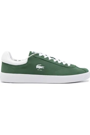 Lacoste Logo-debossed suede sneakers